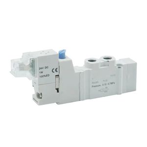 2 Position 5 Way Solenoid Air Control Valve Single Coil Direct Acting Electric SMC Pneumatic Solenoid Valve