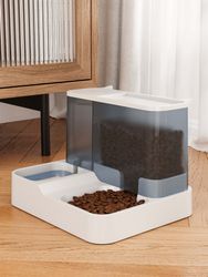 2 in 1 Pet Food and Water Dispenser Pet Feeder Bowl Dog Cat Automatic