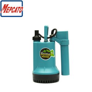 Home Series Portable Plastic Small Electric Garden Fountain Waterfall Basement Drainage Electric Submersible Centrifugal Water Suction Pump with Vertical Switch