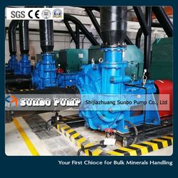 Heavy Duty High Abrasive Resistance Mine Industry Centrifugal Slurry Pumps