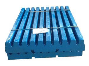 Manganese Steel Mn18cr2 Fixed Jaw Plate Swing Jaw Plate Crusher Parts for Stone Crushers