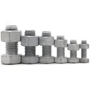 Premium Hot-DIP Galvanized Bolts and Nuts for Heavy-Duty Applications