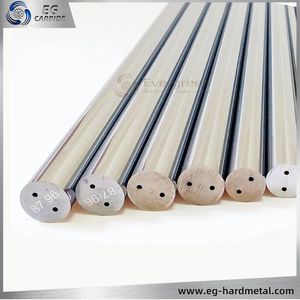 Unground Hardmetal Two Holes Factory Supply Cemented Carbide Rods Blanks