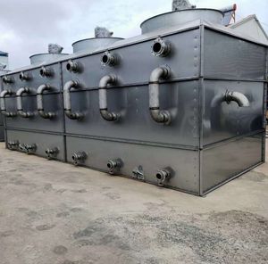 Cooling Tower Closed Loop Type 50tr Capacity - 30% Energy Saving for Greenhouse/Farm Chilling Systems Cross Flow Cooling Tower for Water Treatment Industry