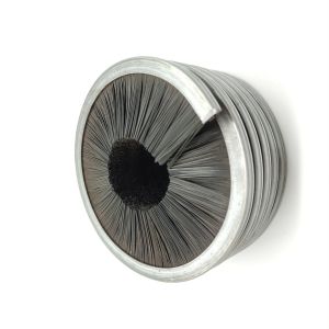 Steel Wire Abrasive Nylon Spring Wound Coil Brush Customizable