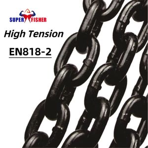 Heavy-Duty G80 Marine Load Chain for Lifting Applications En818-2 Dia. 8mm China Factory Price