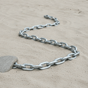 G80 Alloy Steel Load Chain for Lifting Black Phosphate Finished