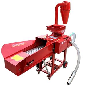 Animal Feedstuff Straw Chopper Grass Crop Cutter Machine