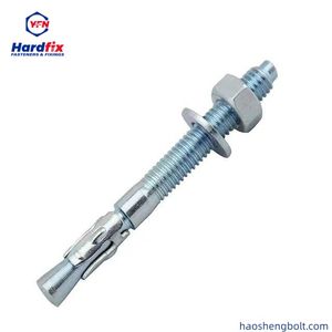 Stainless Steel and Carbon Steel M6 M8 M10 Galvanized Fastener Anchor Bolt Expansion Wedge Concrete Anchors