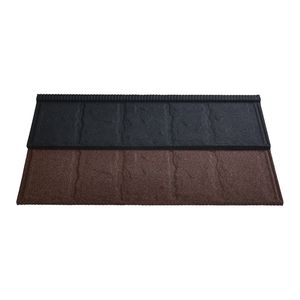 0.3mm Durable Roofing Sheet Stone Coated Steel Roof Tiles Factory for Export