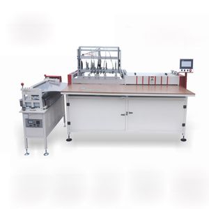 Semi-Auto Double-Station Book Case Making Machine Notebook Hard Cover Book Case Maker