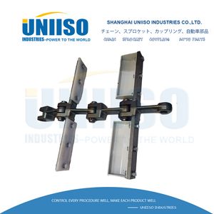 Heavy-Duty Forged Link Chain with Nylon Bucket for Grain Conveying