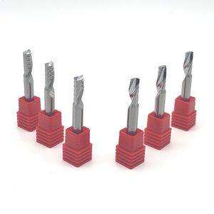 Solid Carbide Single Flute End Mill HRC55 Custom Sizes Available