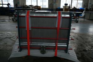 DN50 Fully Welded Plate Heat Exchanger SUS304 for Chemical Industry and Milk Processing