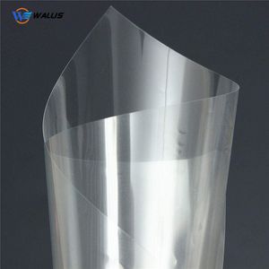 1mm Rigid Glosssy Embossed Velvet Transparent 4X8 PVC Printing Sheeting