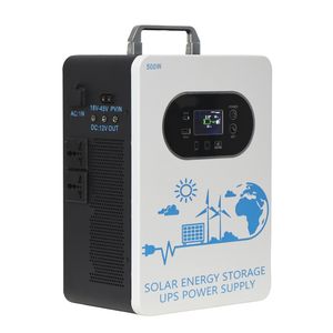 500W Portable Solar UPS Power Station 960wh Emergency Backup Power Supply