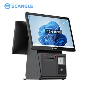 Scangle K5 POS Terminal Support Dual 15.6' Touch Screen with Windows/Android OS