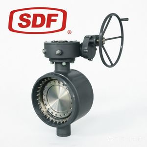 Corrosion Resistant Stainless Steel Butterfly Valve CF8m Material with Handwheel