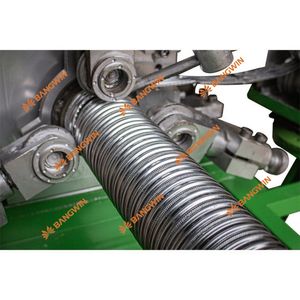 Full Automatic PLC Control Prestressed Corrugated Duct Making Machine for Prestress Concrete