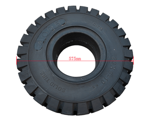 Wholesale Price 23*9-10 Rubber Solid Tire for High Quality Forklift Spare Parts Supplier