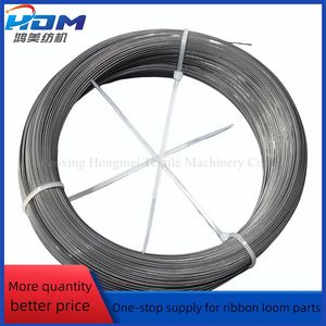 Muller Ribbon Loom Spare Parts Steel Wire 0.5mm in Diameter and 250m in Length for Weaving Textile Machinery