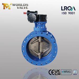 Pn6-Pn10-Pn16-Pn25-Class125-Class150 Double Flanged Double Offset Eccentric Butterfly Valve with Pneumatic Electric Actuator Gate Check Valves