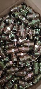 Hydraulic Stainless Steel Pipe Fitting BSPT BSPP SAE NPT