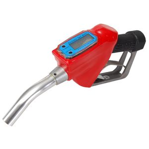 Aluminum Metering Gas Gasoline Diesel Fuel Nozzle with Turbine Flow Meter