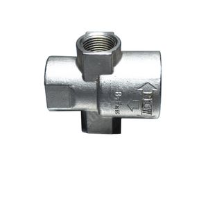 Custom Casting Stainless Steel Quick Tee Three Way Pipe Connection Joint Fitting