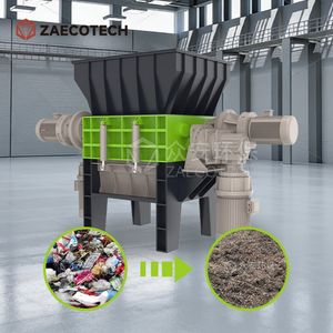 China Double Shaft Garbage Shredder Manufacturers 2 Shaft Shredder for Sale
