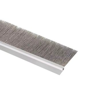 Custom Size Stainless Steel Aluminum Wire Polishing Industrial Strip Brush for Metal Industry