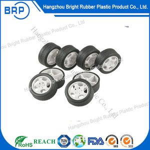 Custom Injection Plastic Parts Molded Plastic Wheel with New Design for Toy Car