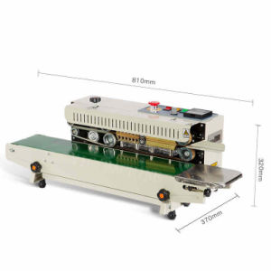 Automatic date text printing coding machine plastic bag sealing machine