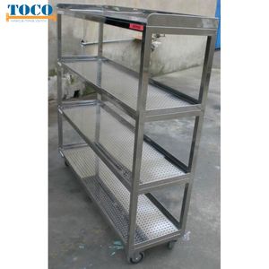 Customized Waterproof Stainless Steel Shelf Rack Adjustable and Movable
