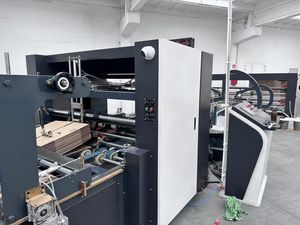 High Speed Auto Set Automatic Folder Gluer with Strapping Machine for Corrugated Carton Box