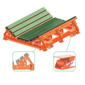 Belt Conveyor UHMWPE Rubber Buffer Impact Bed for Belt Conveyor System