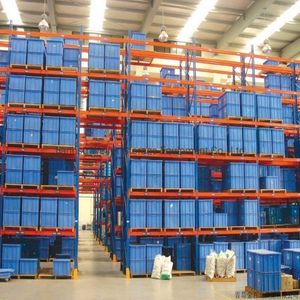 Heavy Duty Metal Push Back Pallet Shelving for Warehouse Storage