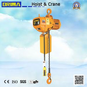 Brima 500kg 3 Meters Fixed Electric Chain Hoist with Hook (BM0.5-01)