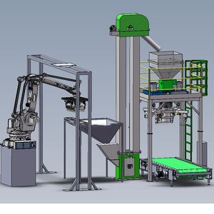 Fully Automatic Explosion-Proof Depalletizing Robot for 50kg Bagged Chemical Fertilizer