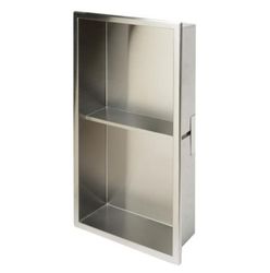Custom Made Stainless Steel Bathroom Wall Decor Towel Niche