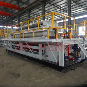 Automatic Filter Press with Shaking Device Discharge Cake Easily