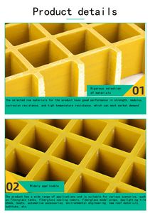 Industrial-Grade FRP Grating for Construction and Flooring Solutions