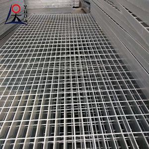 Heavy Duty Walkway Floor Grating Galvanized Steel Grating Plate