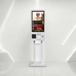 Self Ordering Touch Screen Freestanding Payment Interactive Self Service Ordering Kiosk Shopping Mall Advertising Kiosks