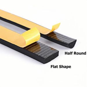 Extrusion High Density Self Adhesive EPDM Foam Rubber Seal Strip Foam Tape