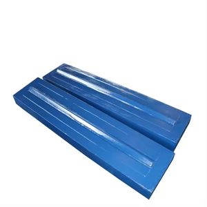 Fixed / Swing Jaw Plate Jaw Crusher Spare Parts
