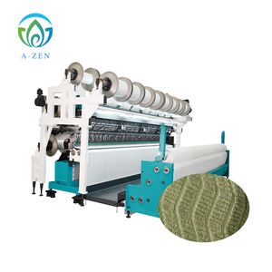 High Speed Terry Warp Knitting Machine for Microfiber Cleaning Terry Towel