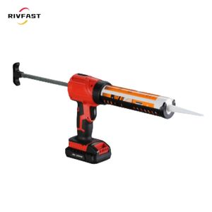 Auto Retract Drip-Free Caulking Gun with LED Leight Electric Caulking Gun Kit with Battery and Charger