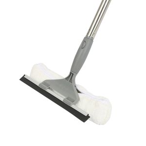 Squeegee for Window Cleaning, Window Cleaning Squeegee Kit with Bucket&Microfiber Scrubber