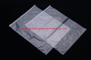 Custom Clear Transparent LDPE/ PE Plastic Zipper Bag